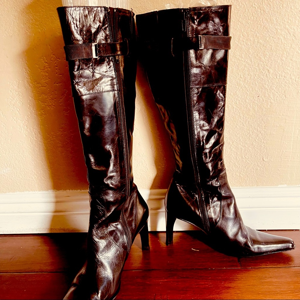 Kenneth Cole leather boots